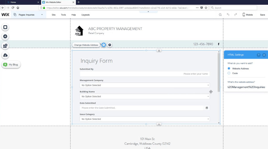 Embedding a SpreadsheetWEB application in Vix