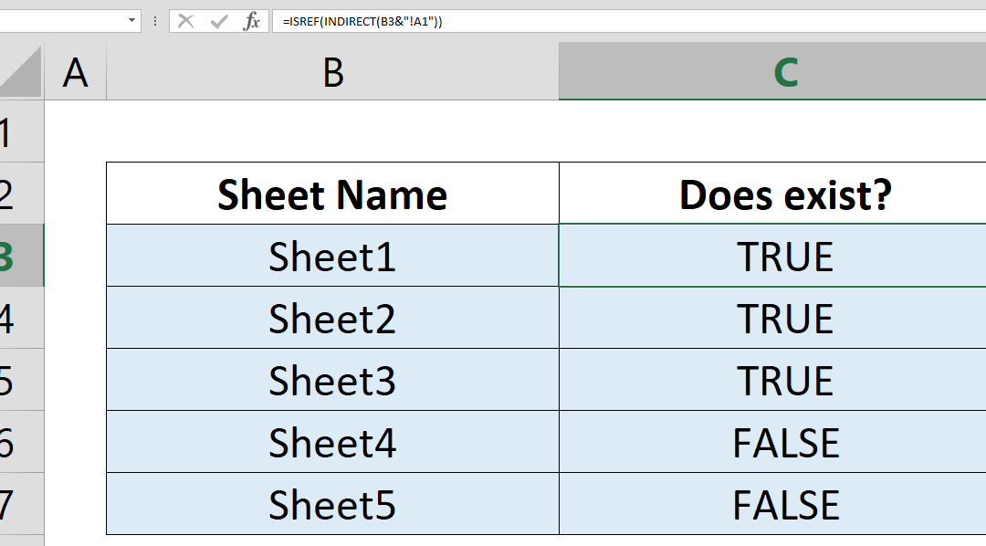 How to check whether a worksheet exists in your spreadsheet