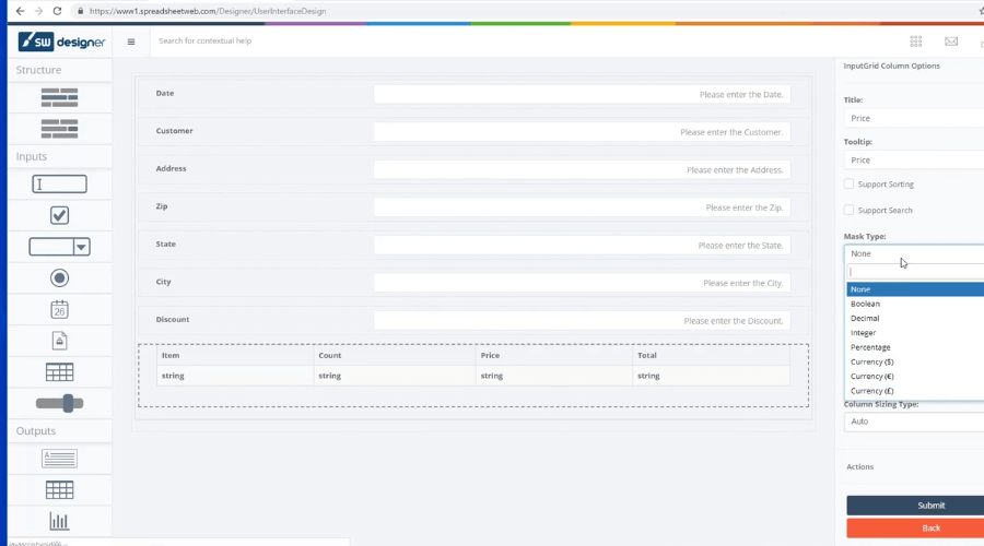 User Interface