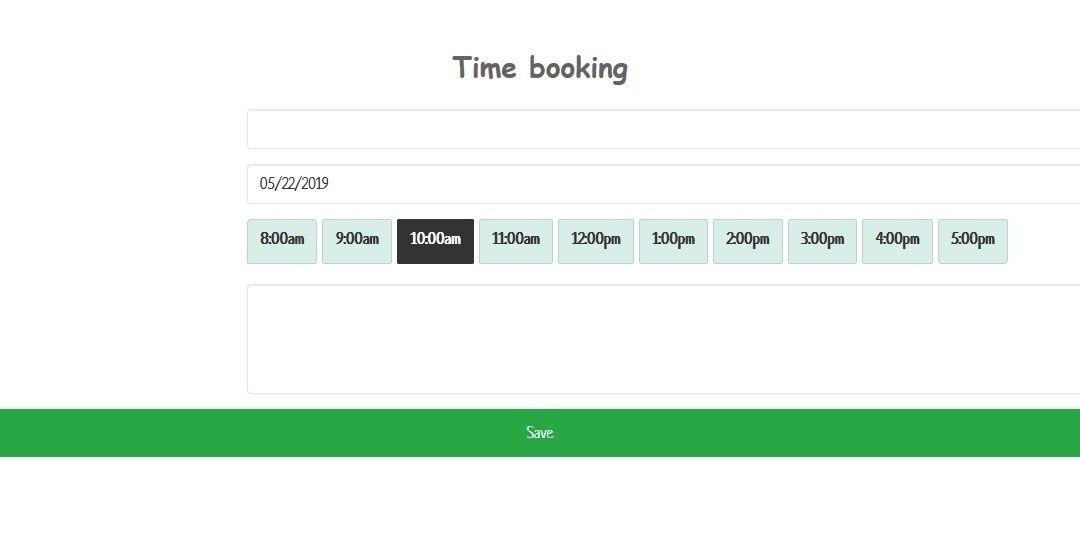 Appointment Setting Application