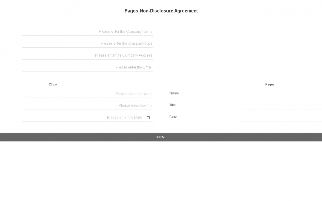 Non-Disclosure Agreement